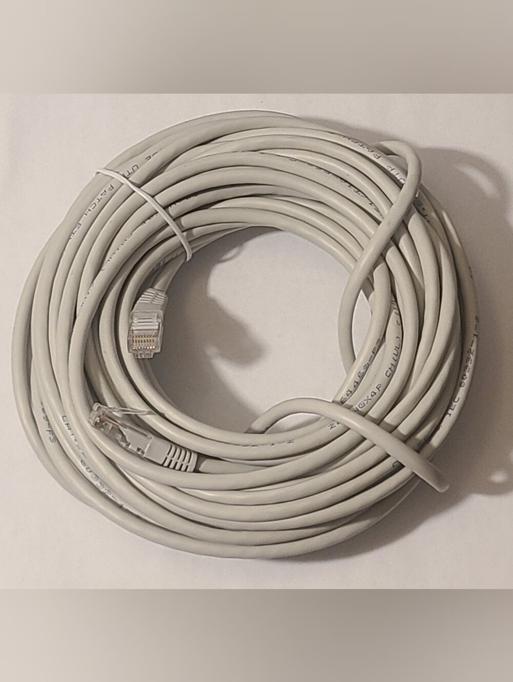 Ethernet networking cable (~48ft) computer laptop connect modem router